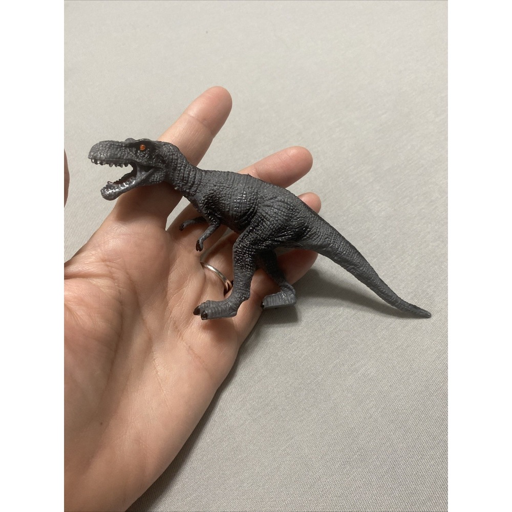 T-Rex Dinosaur Gray Figure Toy Tyrannosaurus